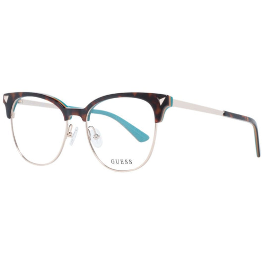 Guess Brown Women Glasses Frame $448.00 Guess Luzworld
