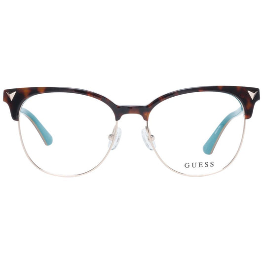 Guess Brown Women Glasses Frame $448.00 Guess Luzworld