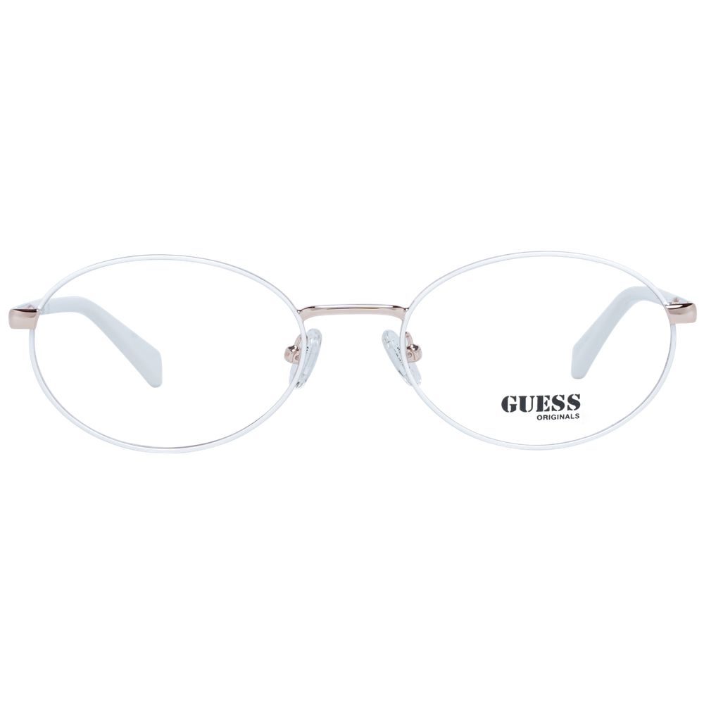 Guess White Unisex Glasses Frame $203.00 Guess Luzworld