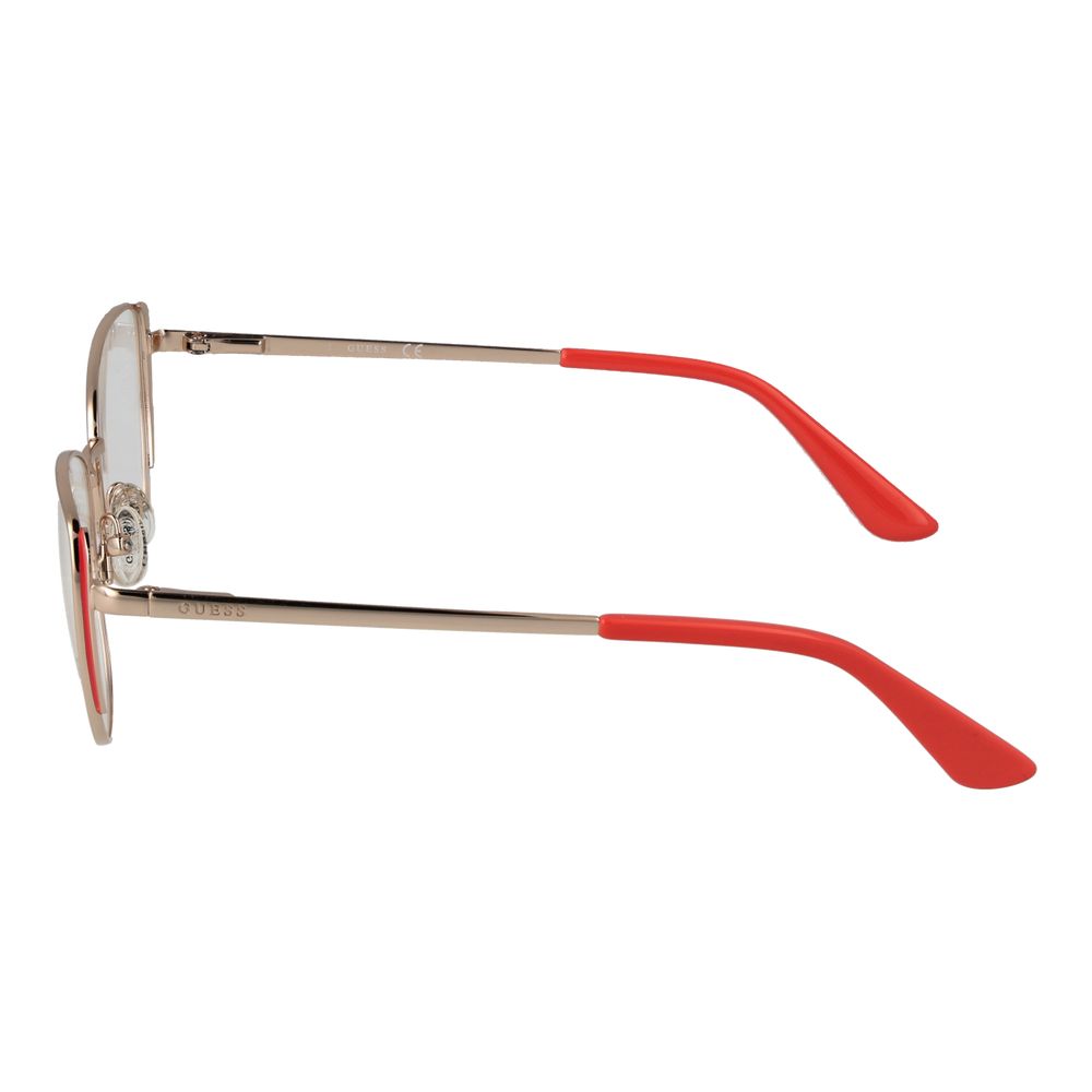 Guess Orange Women Glasses Frame $212.00 Guess Luzworld
