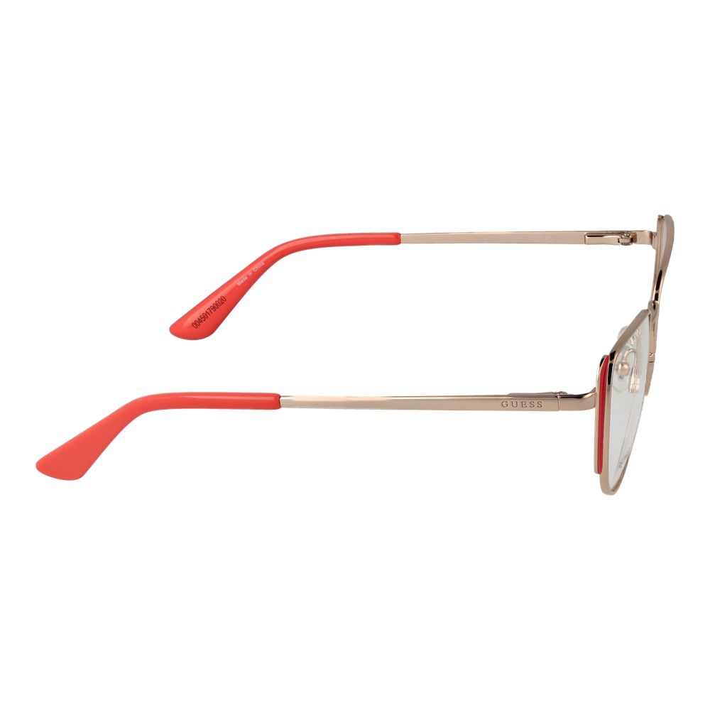 Guess Orange Women Glasses Frame $212.00 Guess Luzworld