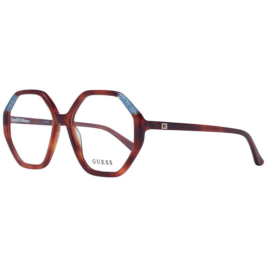 Guess Brown Women Glasses Frame $235.00 Guess Luzworld