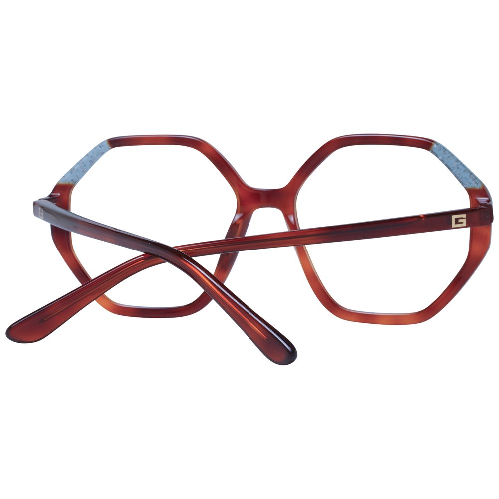 Guess Brown Women Glasses Frame $235.00 Guess Luzworld