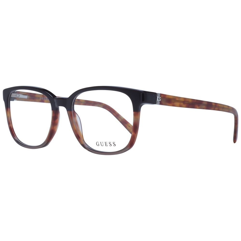 Guess Brown Men Glasses Frame $217.00 Guess Luzworld