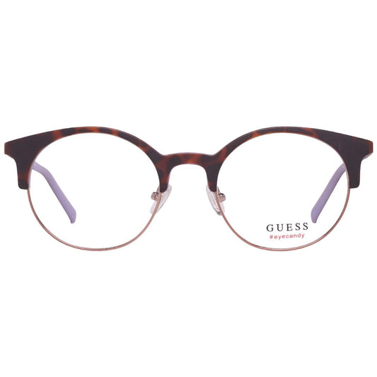 Guess Brown Women Glasses Frame $193.00 Guess Luzworld