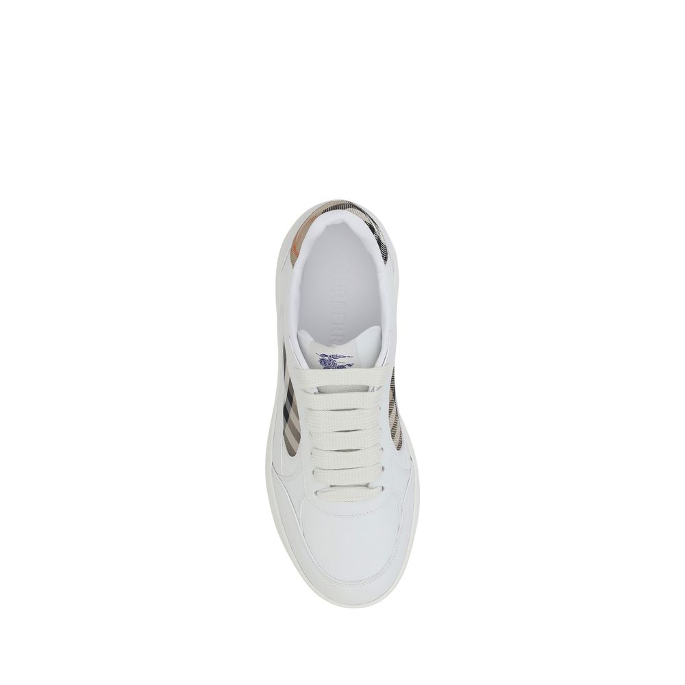 Burberry Leather Sneakers $1174.00 Burberry Luzworld