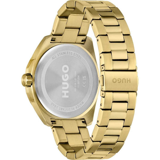 Hugo Boss Gold Stainless Steel Watch $407.00 Hugo Boss Luzworld