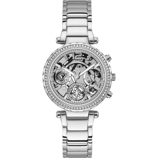 Guess Gray Stainless Steel Watch $509.00 Guess Luzworld