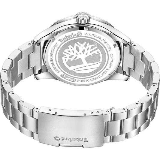 Timberland Gray Stainless Steel Watch $303.00 Timberland Luzworld