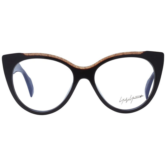 Yohji Yamamoto Brown Women Glasses Frame $1037.00 Yohji Yamamoto Luzworld