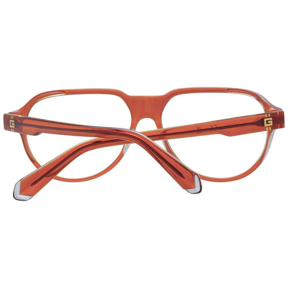 Guess Orange Men Glasses Frame $226.00 Guess Luzworld