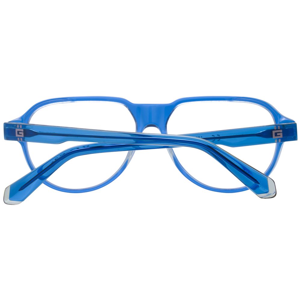 Guess Blue Men Glasses Frame $226.00 Guess Luzworld
