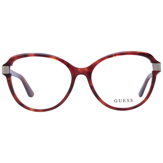 Guess Brown Women Glasses Frame $235.00 Guess Luzworld