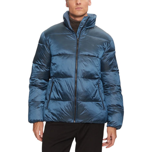 Calvin Klein Jeans Blue Recycled Polyamide Jackets & Coat $586.00 Calvin Klein Jeans Luzworld