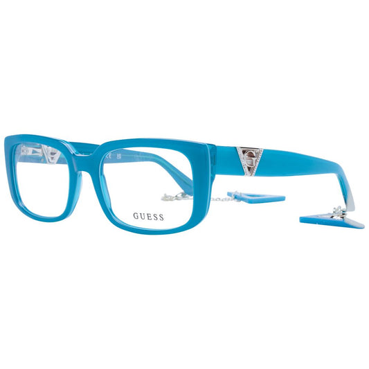 Guess Turquoise Women Glasses Frame $469.00 Guess Luzworld