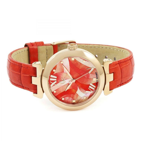 GC Orange Leather Watch $660.00 GC Luzworld