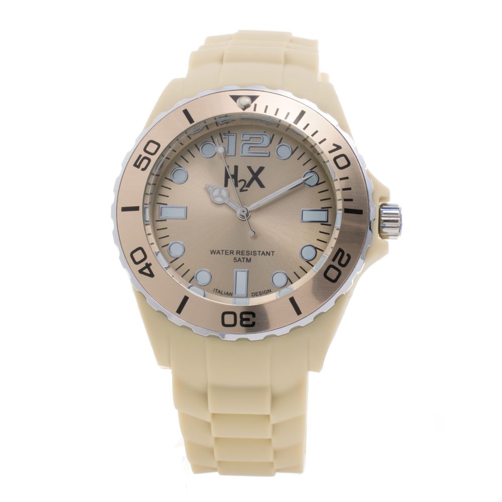Haurex Cream Rubber Watch $118.00 Haurex Luzworld