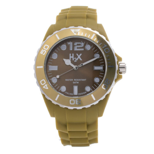 Haurex Brown Rubber Watch $118.00 Haurex Luzworld