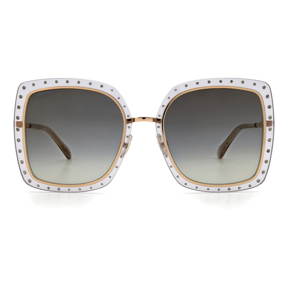 Jimmy Choo Gold Metal Sunglasses $674.00 Jimmy Choo Luzworld