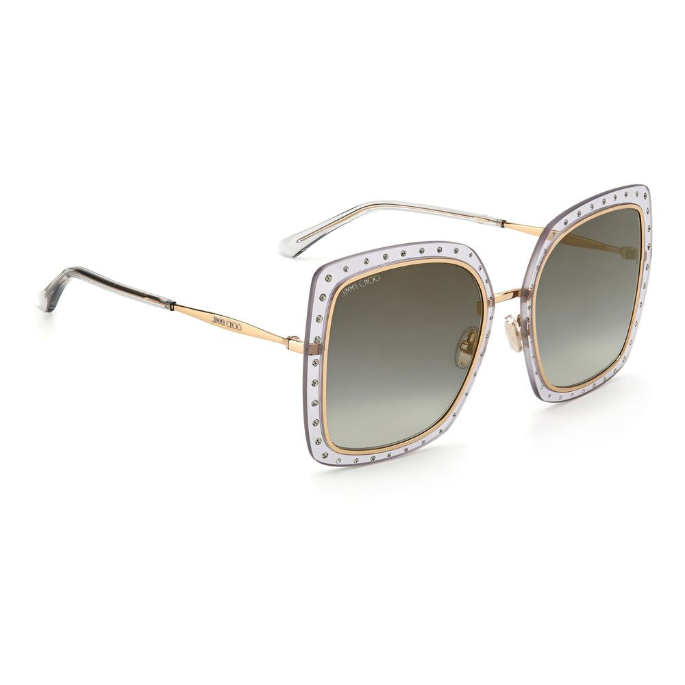 Jimmy Choo Gold Metal Sunglasses $674.00 Jimmy Choo Luzworld