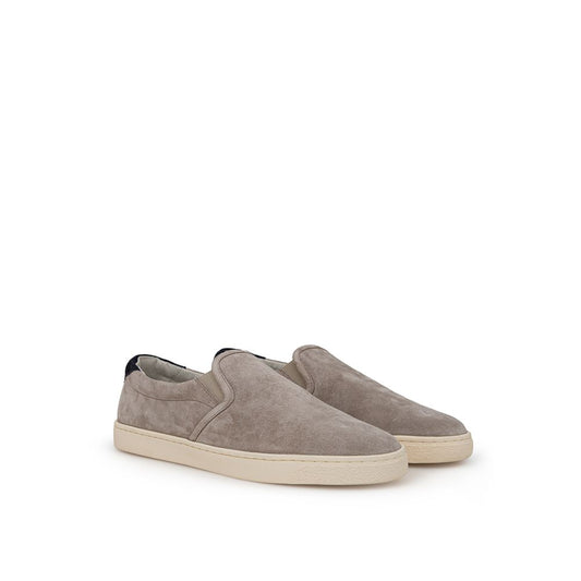 Brunello Cucinelli Beige Leather Sneaker $1399.00 Brunello Cucinelli Luzworld