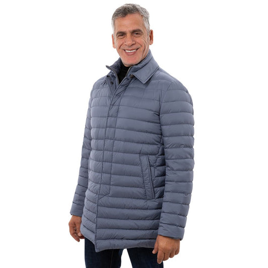 Herno Blue Polyester Jackets & Coat $1307.00 Herno Luzworld