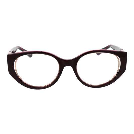 Guess Burgundy Women Glasses Frame $455.00 Guess Luzworld