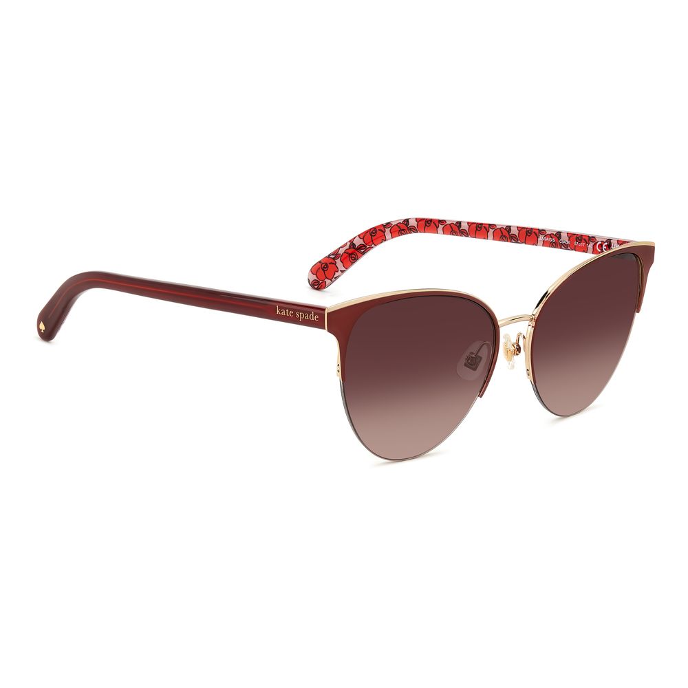 Kate Spade Red Metal Sunglasses $261.00 Kate Spade Luzworld
