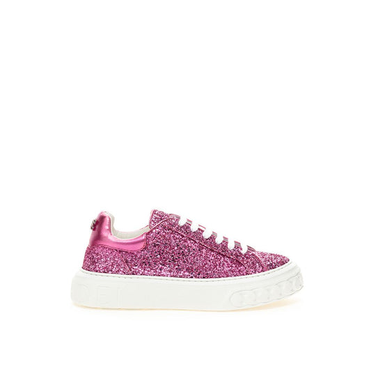 Casadei Fuchsia Elegance Leather Sneakers $969.00 Casadei Luzworld