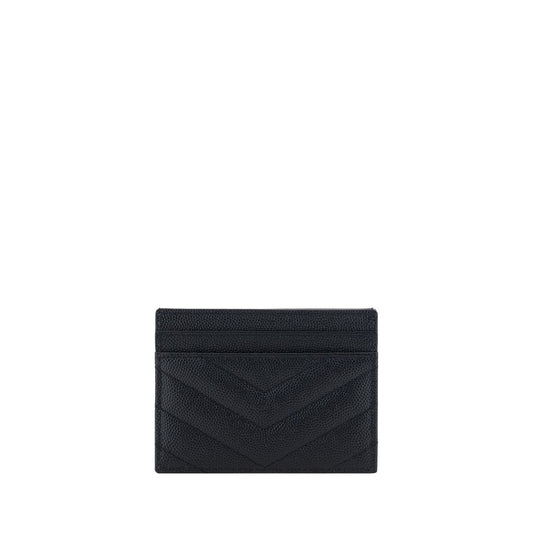 Saint Laurent Black Leather Card Holder $575.00 Saint Laurent Luzworld