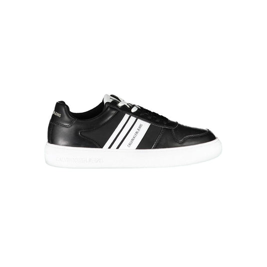 Calvin Klein Black Polyester Men Sneaker $248.00 Calvin Klein Luzworld