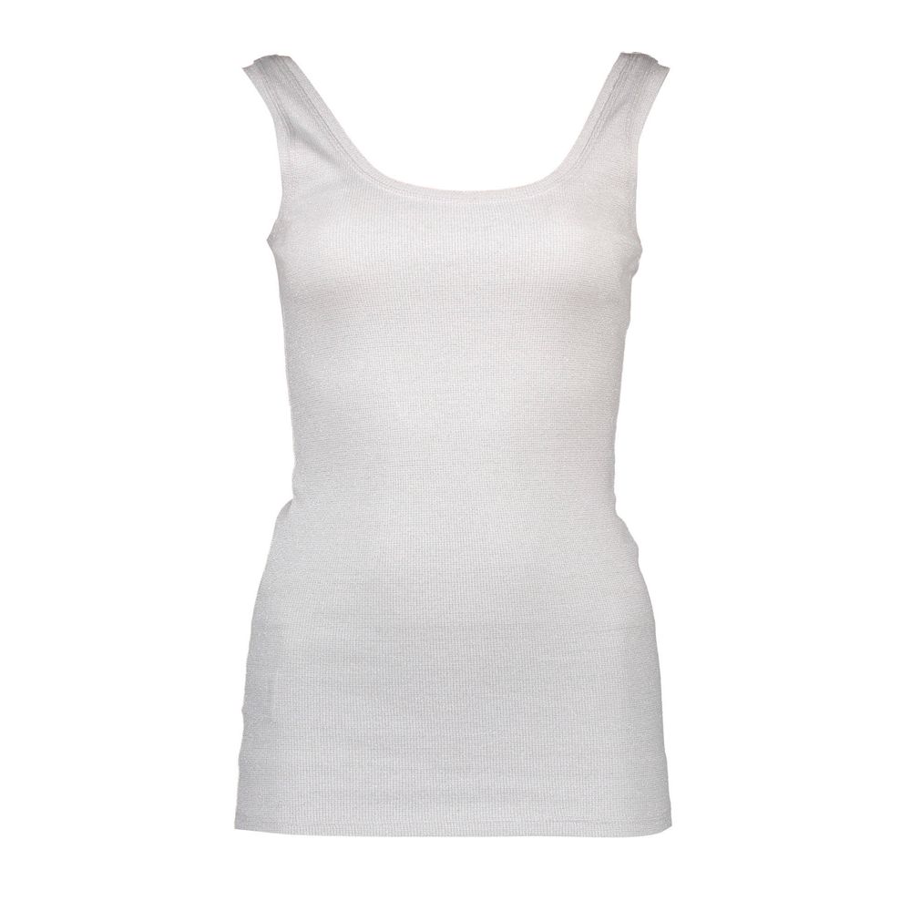 Silvian Heach White Cotton Women Top $116.00 Silvian Heach Luzworld