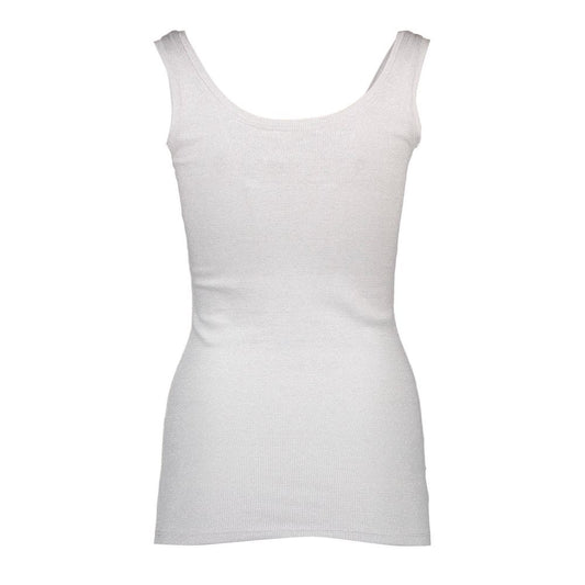 Silvian Heach White Cotton Women Top $116.00 Silvian Heach Luzworld