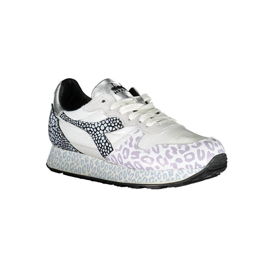Diadora White Fabric Women Sneaker $510.00 Diadora Luzworld