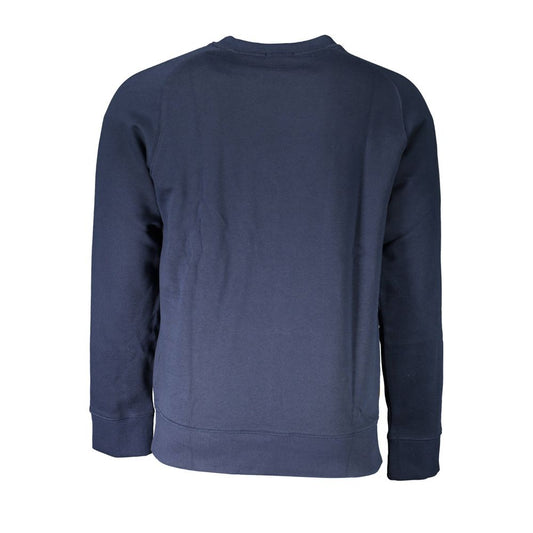 Timberland Blue Cotton Men Sweater $236.00 Timberland Luzworld