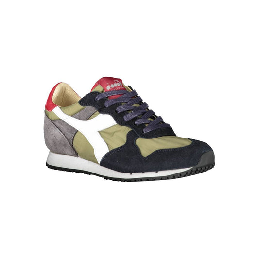 Diadora Green Leather Women Sneaker $484.00 Diadora Luzworld