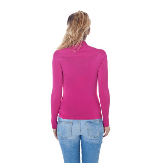 Phard Pink Viscose Sweater $156.00 Phard Luzworld