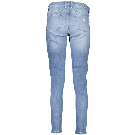 Guess Jeans Blue Cotton Women Jeans $234.00 Guess Jeans Luzworld