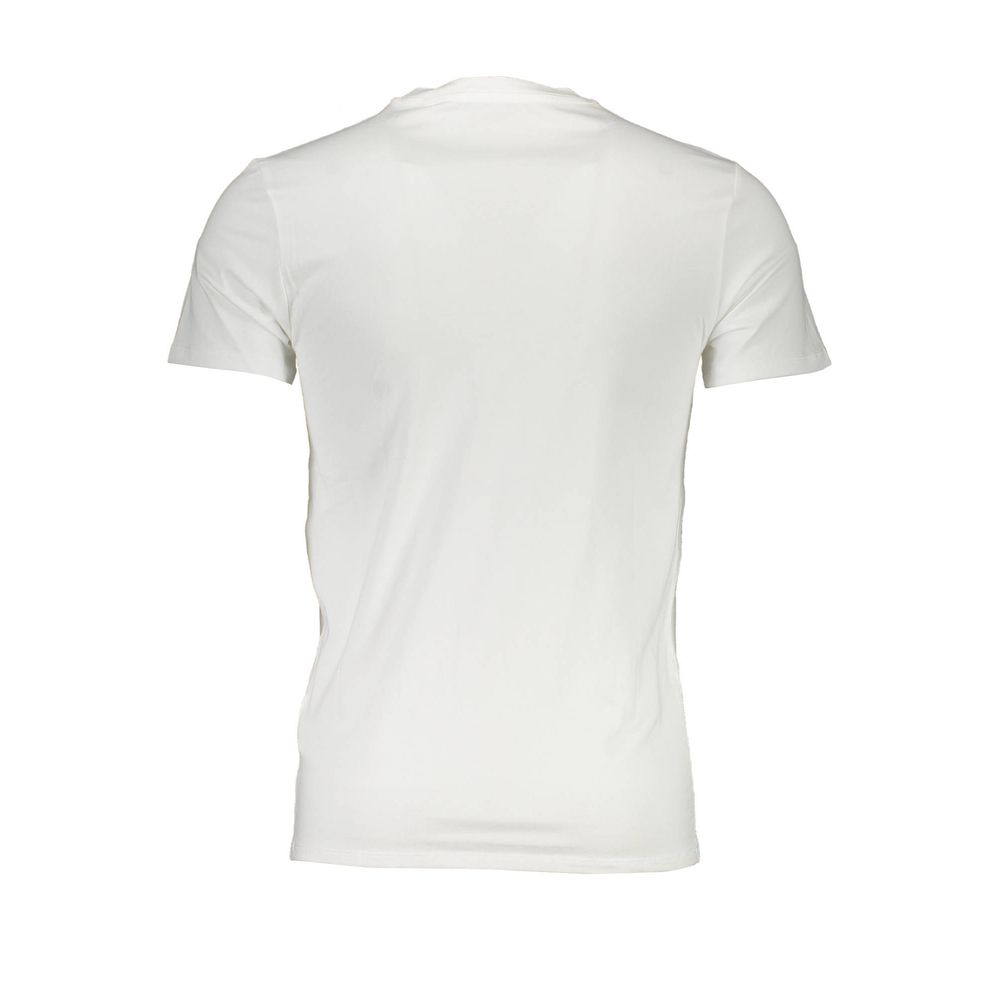 Guess Jeans White Cotton Men T-Shirt $120.00 Guess Jeans Luzworld