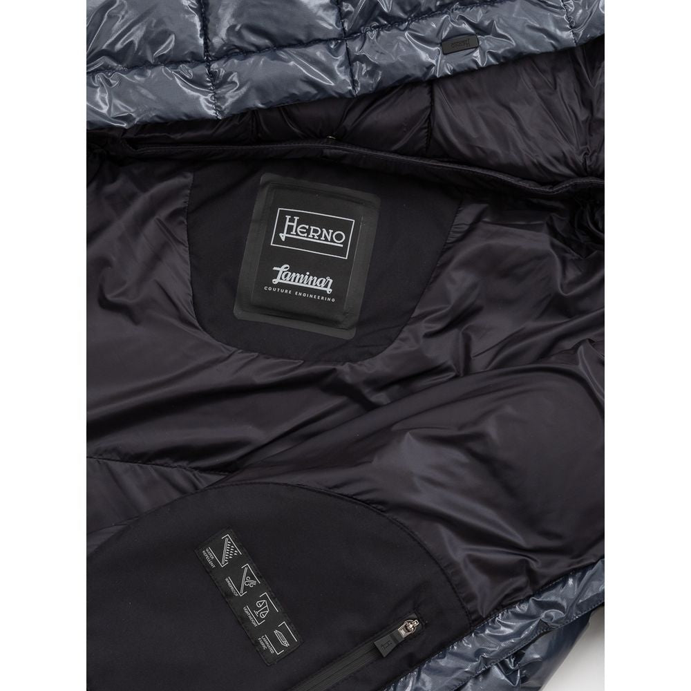 Herno Blue Polyamide Jackets & Coat $1682.00 Herno Luzworld