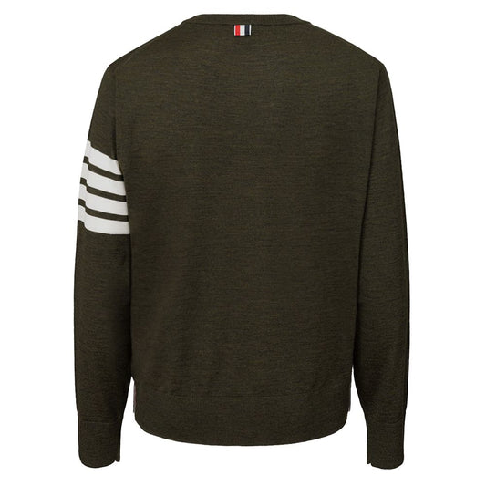 Thom Browne Green Wool Sweater $2058.00 Thom Browne Luzworld