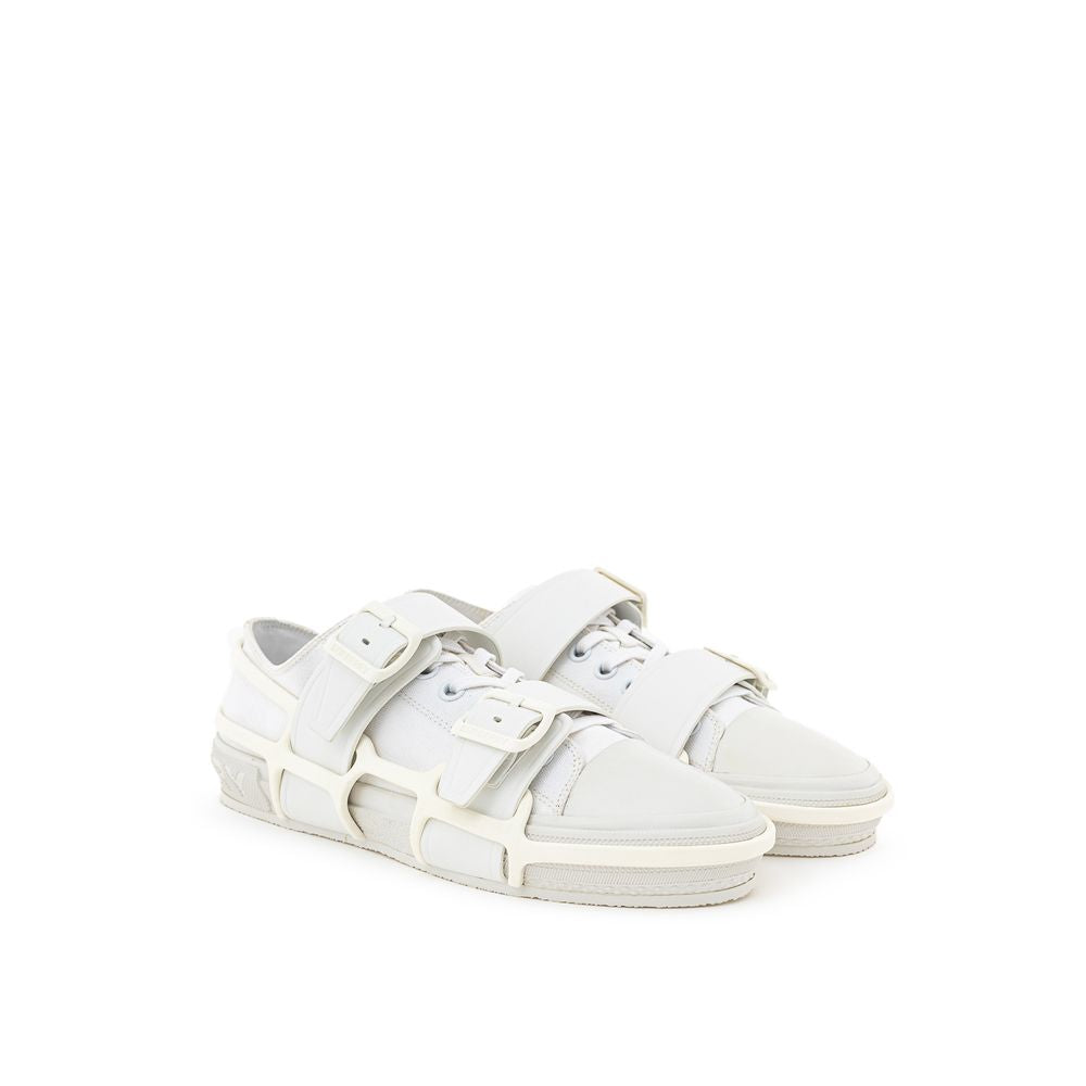 Burberry White Cotton Sneaker $1032.00 Burberry Luzworld