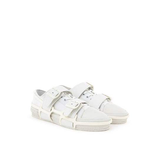 Burberry White Cotton Sneaker $1032.00 Burberry Luzworld