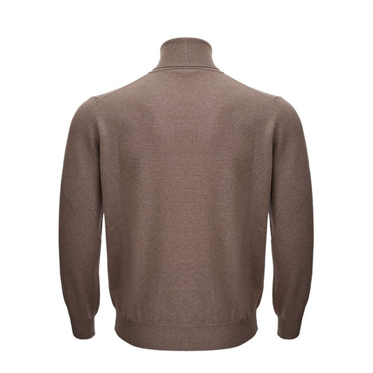 KANGRA Brown Wool Sweater $552.00 KANGRA Luzworld