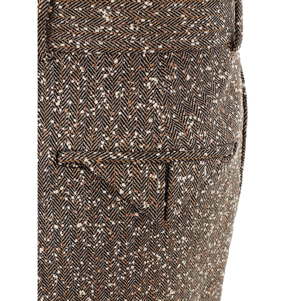 Bottega Veneta Multicolor Viscose Pants for Elegant Evenings $1481.00 Bottega Veneta Luzworld