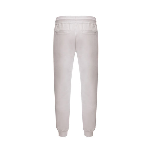 GCDS Elevate Your Wardrobe with Chic White Cotton Pants $659.00 GCDS Luzworld
