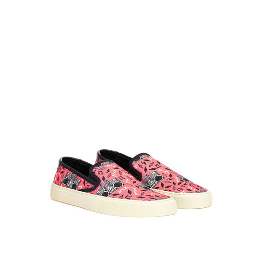 Saint Laurent Pink Cotton Sneaker $1036.00 Saint Laurent Luzworld