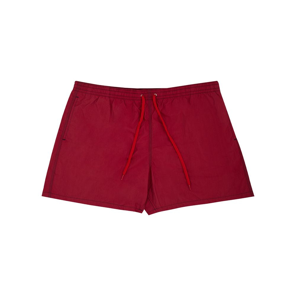 Malo Red Polyester Swimwear $246.00 Malo Luzworld