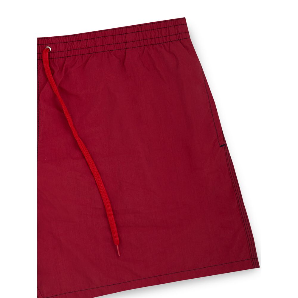 Malo Red Polyester Swimwear $246.00 Malo Luzworld