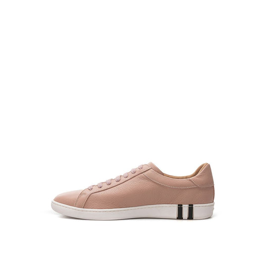 Bally Elegant Pink Leather Sneakers for Women $923.00 Bally Luzworld